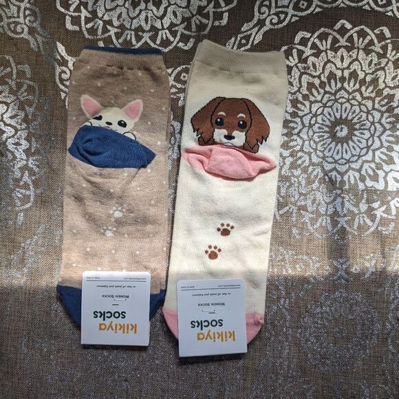 Kikiya Dog Socks - Picture 1 of 6